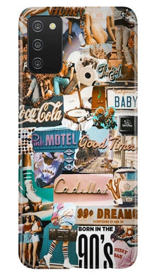 Vintage Design Mobile Back Case for Samsung Galaxy A03s (Design - 284)