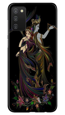 Radha Krishna Mobile Back Case for Samsung Galaxy A03s (Design - 290)