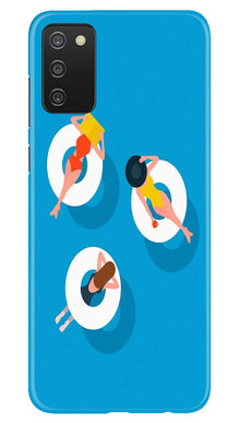 Girlish Mobile Back Case for Samsung Galaxy A03s (Design - 306)