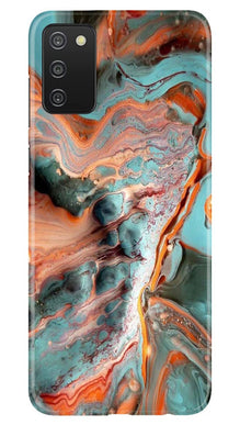 Marble Texture Mobile Back Case for Samsung Galaxy A03s (Design - 309)