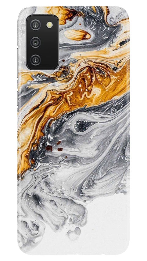 Marble Texture Mobile Back Case for Samsung Galaxy A03s (Design - 310)