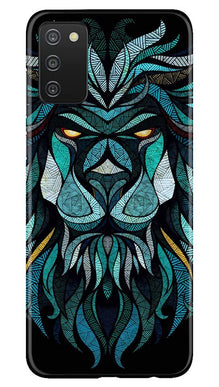 Lion Mobile Back Case for Samsung Galaxy A03s (Design - 314)
