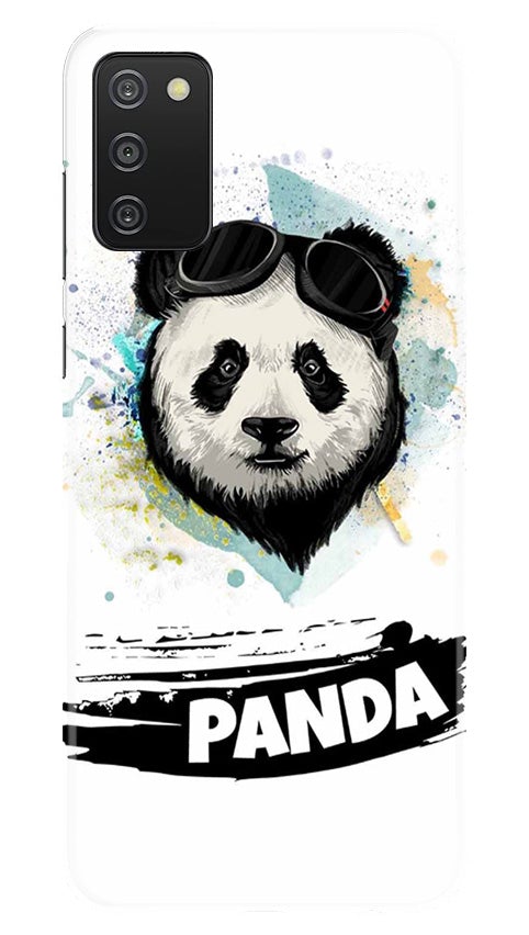 Panda Mobile Back Case for Samsung Galaxy A03s (Design - 319)