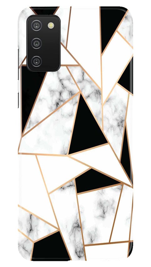 Marble Texture Mobile Back Case for Samsung Galaxy A03s (Design - 322)