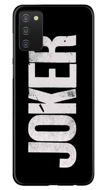 Joker Mobile Back Case for Samsung Galaxy A03s (Design - 327)