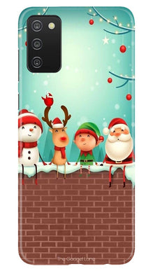 Santa Claus Mobile Back Case for Samsung Galaxy A03s (Design - 334)