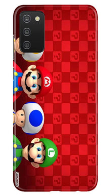 Mario Mobile Back Case for Samsung Galaxy A03s (Design - 337)