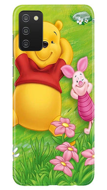 Winnie The Pooh Mobile Back Case for Samsung Galaxy A03s (Design - 348)