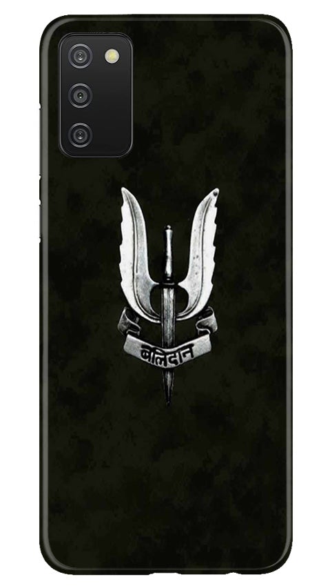 Balidaan Mobile Back Case for Samsung Galaxy A03s (Design - 355)