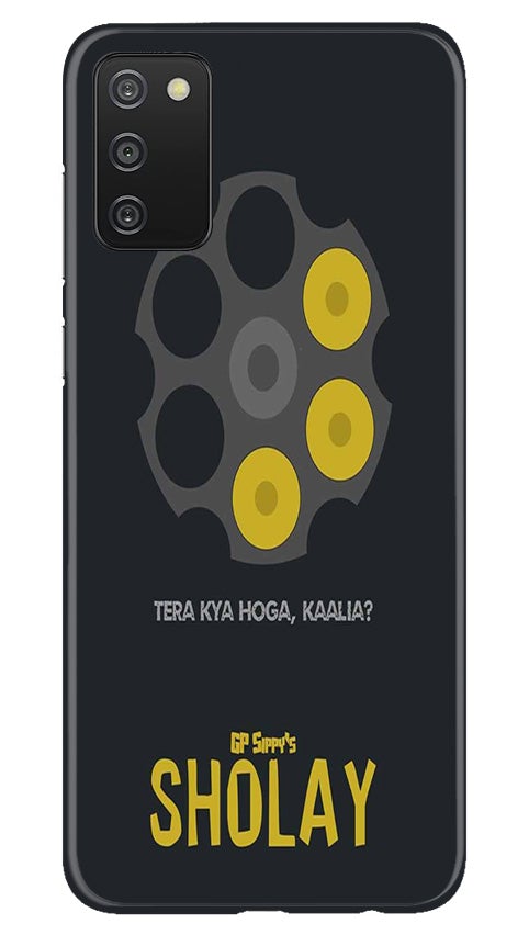 Sholay Mobile Back Case for Samsung Galaxy A03s (Design - 356)