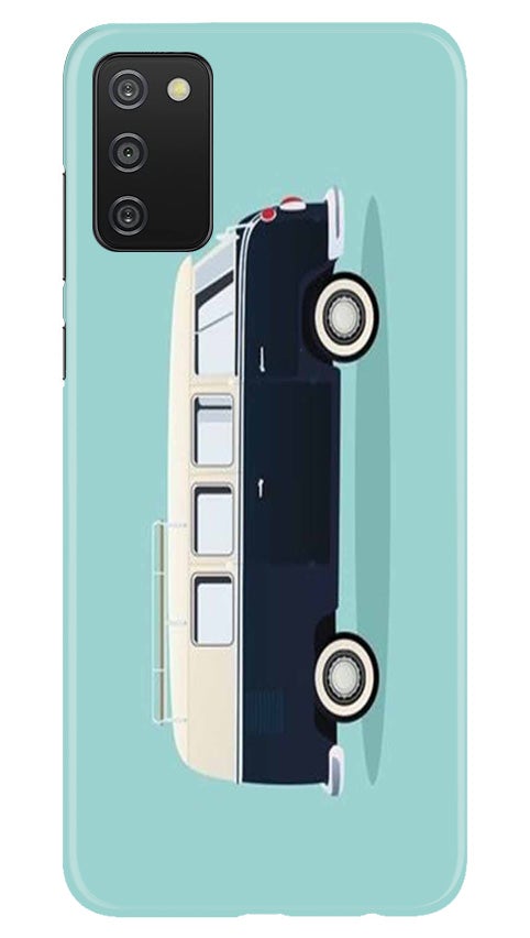 Travel Bus Mobile Back Case for Samsung Galaxy A03s (Design - 379)