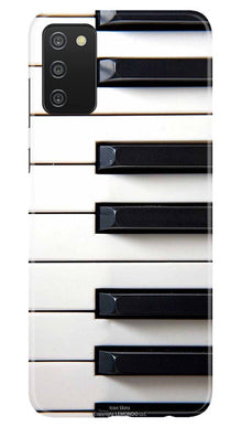 Piano Mobile Back Case for Samsung Galaxy A03s (Design - 387)