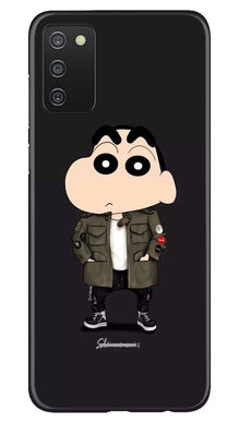 Shin Chan Mobile Back Case for Samsung Galaxy A03s (Design - 391)