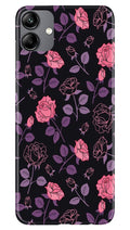 Rose Black Background Case for Samsung Galaxy A04