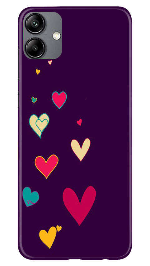 Purple Background Case for Samsung Galaxy M04  (Design - 107)