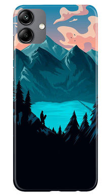 Mountains Mobile Back Case for Samsung Galaxy M04 (Design - 155)
