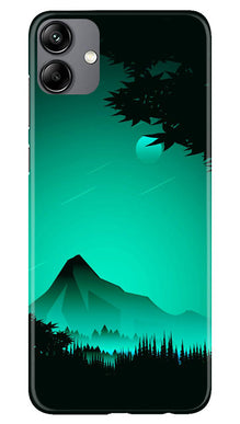 Moon Mountain Mobile Back Case for Samsung Galaxy A04 (Design - 173)