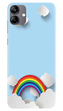 Rainbow Mobile Back Case for Samsung Galaxy A04 (Design - 194)