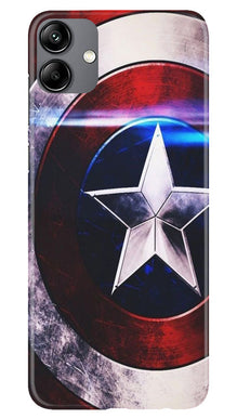 Captain America Shield Mobile Back Case for Samsung Galaxy A04e (Design - 219)