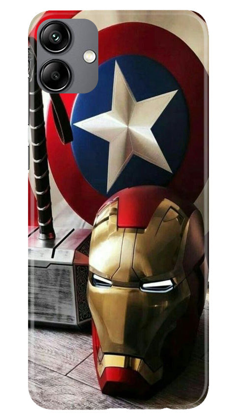 Ironman Captain America Case for Samsung Galaxy M04 (Design No. 223)