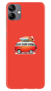 Travel Bus Mobile Back Case for Samsung Galaxy A04 (Design - 227)