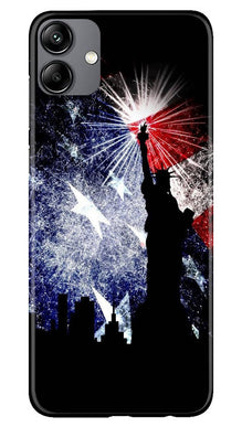 Statue of Unity Mobile Back Case for Samsung Galaxy A04 (Design - 258)