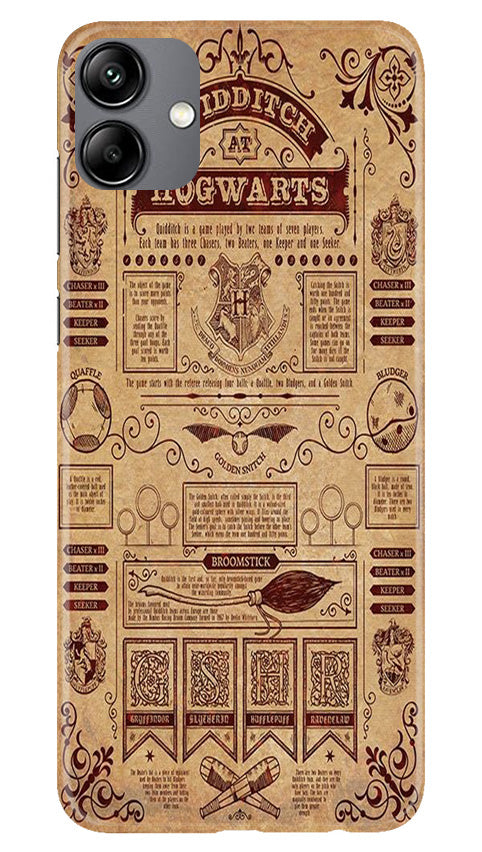 Hogwarts Mobile Back Case for Samsung Galaxy M04 (Design - 266)