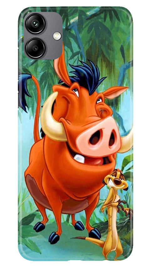 Timon and Pumbaa Mobile Back Case for Samsung Galaxy A04e (Design - 267)