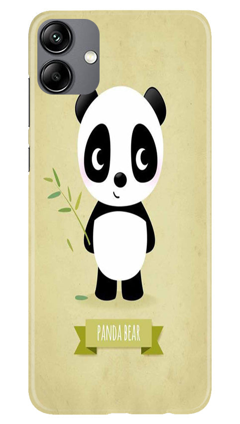 Panda Bear Mobile Back Case for Samsung Galaxy A04 (Design - 279)
