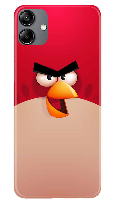 Angry Bird Red Mobile Back Case for Samsung Galaxy A04 (Design - 287)