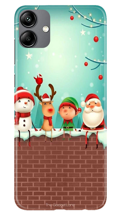 Santa Claus Mobile Back Case for Samsung Galaxy A04 (Design - 296)