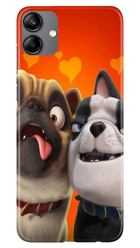 Dog Puppy Mobile Back Case for Samsung Galaxy A04 (Design - 310)
