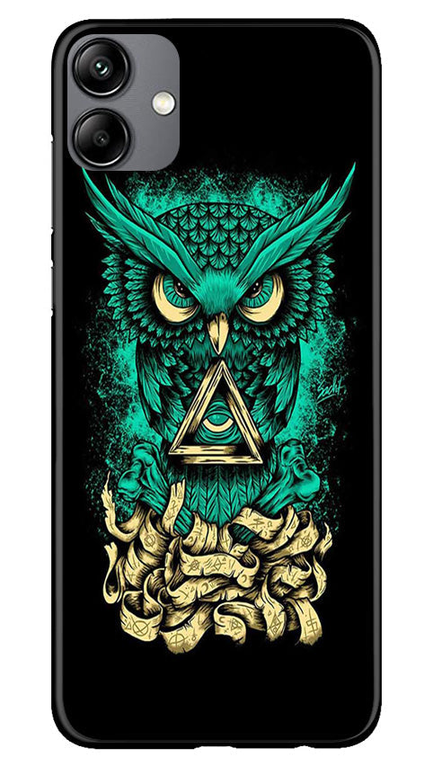 Owl Mobile Back Case for Samsung Galaxy A04 (Design - 317)