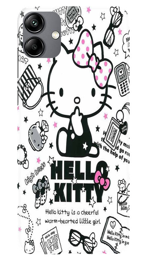 Hello Kitty Mobile Back Case for Samsung Galaxy M04 (Design - 320)