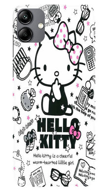 Hello Kitty Mobile Back Case for Samsung Galaxy M04 (Design - 320)