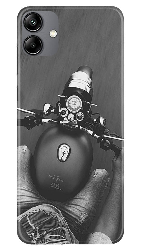 Royal Enfield Mobile Back Case for Samsung Galaxy A04 (Design - 341)