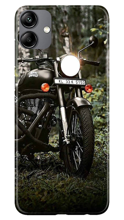 Royal Enfield Mobile Back Case for Samsung Galaxy A04 (Design - 343)