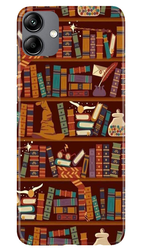 Book Shelf Mobile Back Case for Samsung Galaxy A04 (Design - 348)