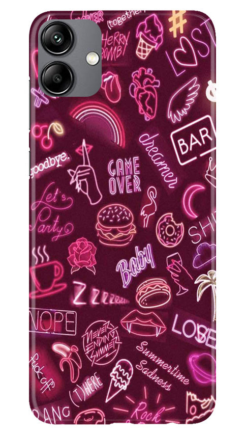 Party Theme Mobile Back Case for Samsung Galaxy A04 (Design - 350)