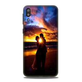 Couple Sea shore Case for Samsung Galaxy M10