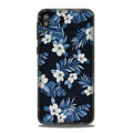 White flowers Blue Background2 Case for Samsung Galaxy M10