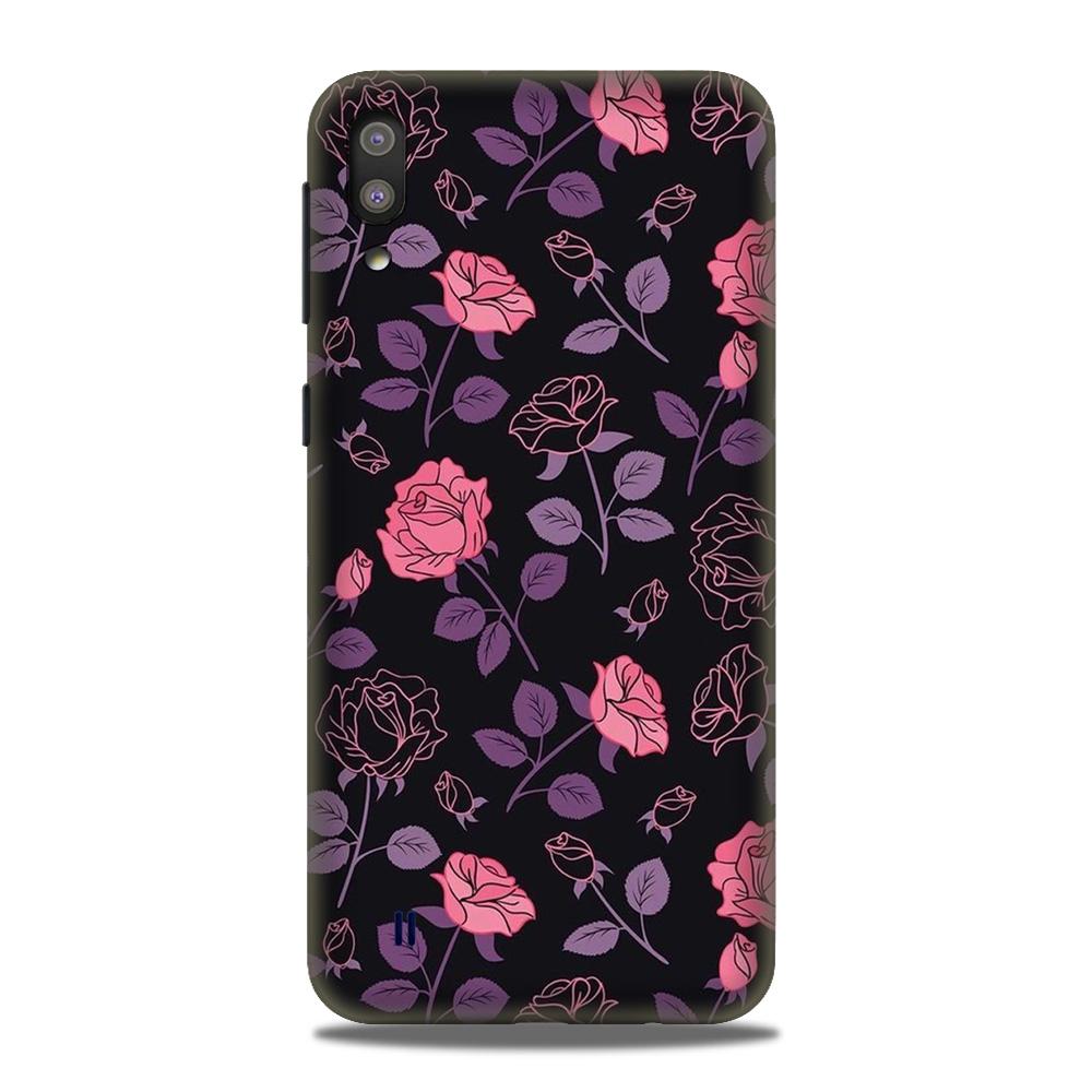 Rose Black Background Case for Samsung Galaxy A10