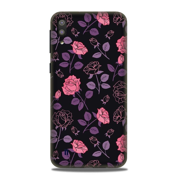 Rose Black Background Case for Samsung Galaxy M10