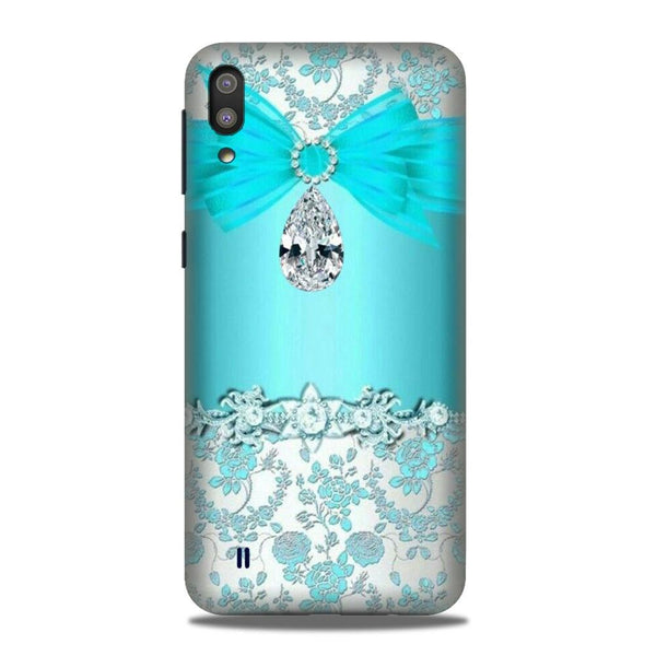 Shinny Blue Background Case for Samsung Galaxy M10