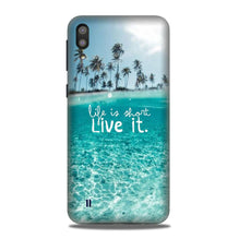 Life is short live it Case for Samsung Galaxy M10