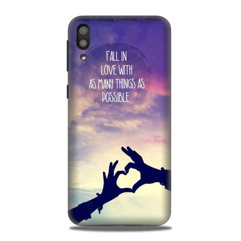 Fall in love Case for Samsung Galaxy M10