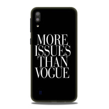 More Issues than Vague Case for Samsung Galaxy M10