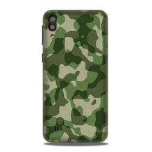 Army Camouflage Case for Samsung Galaxy M10  (Design - 106)