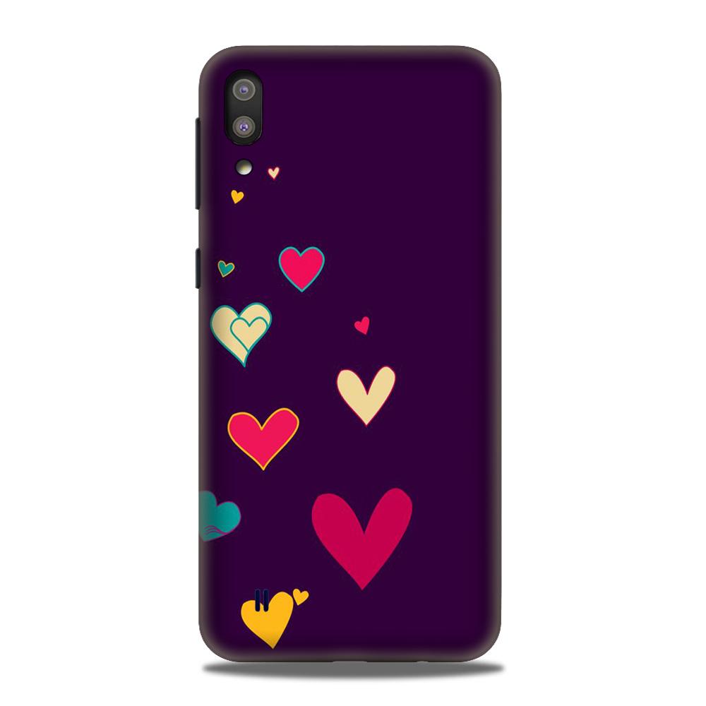 Purple Background Case for Samsung Galaxy A10  (Design - 107)