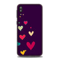 Purple Background Case for Samsung Galaxy M10  (Design - 107)